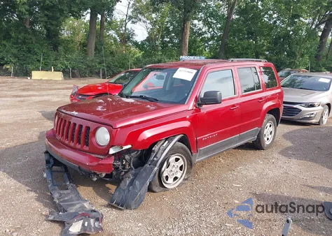 2014 Jeep Patriot Sport из США, поврежденный, VIN 1C4NJPBA6ED601575